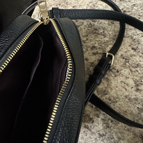 Coach Black Pebbled Leather Shoulder Bag - Picture 8 of 16